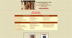 Desktop Screenshot of latinostories.com